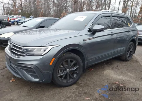 2022 Volkswagen Tiguan 2.0T Se z USA, uszkodzony, nr VIN 3VV2B7AX4NM095577